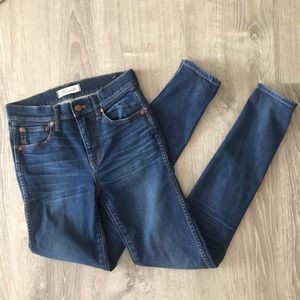 Madewell 9” High Riser Skinny Skinny